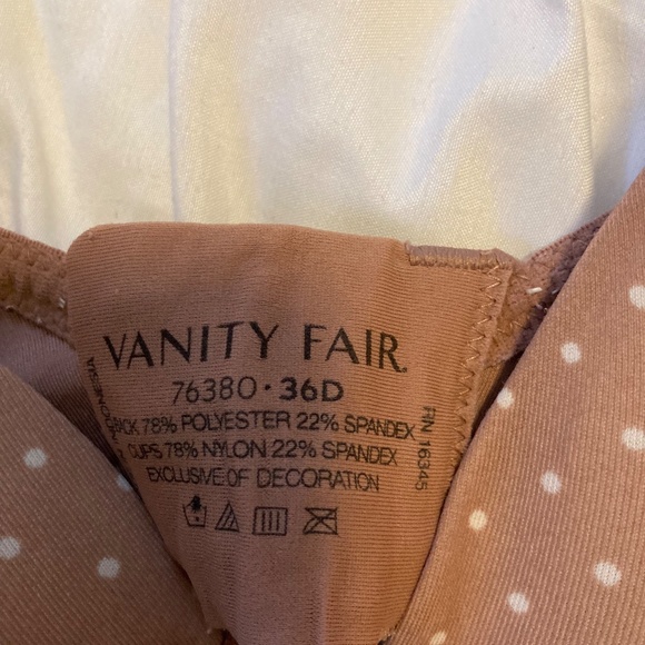 Vanity Fair Intimates & Sleepwear Vanity Fair Bra Size 36d Poshmark